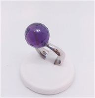 Anello Diadema Donna in Argento Ametista DIAD2 - DIAD2